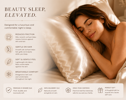 Beauty Sleep Silk Pillowcase