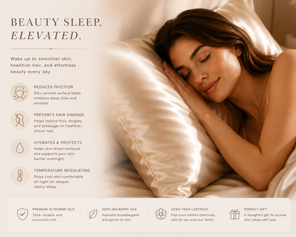 Beauty Sleep Silk Pillowcase